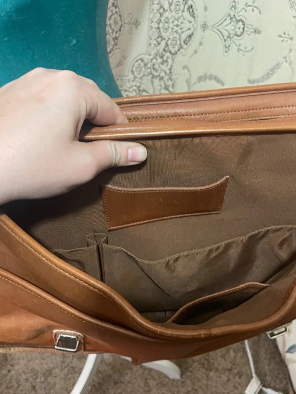 Coach: Vintage thompson Saddle distressed brown leather satchel
